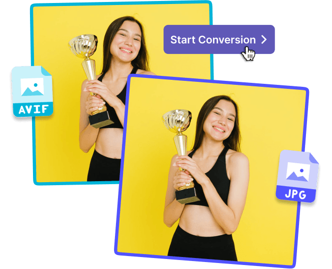 Fast & Easy AVIF to JPG Converter