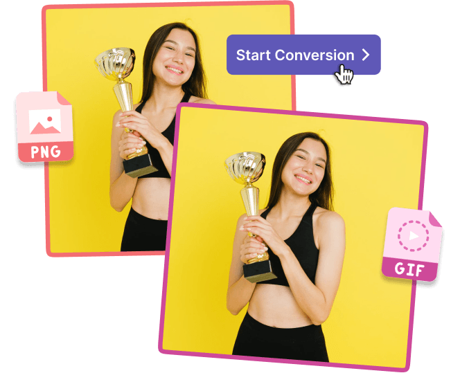 PNG to GIF Converter to Bulk Convert PNG Files into GIF Format on