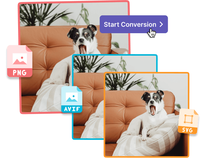 Batch convert PNG to GIF - Image Converter Plus