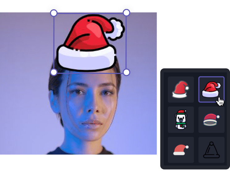 Easily Add Santa Hat to a Photo Online