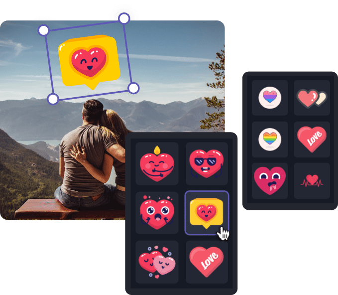 Easily Add Heart Filter to Your Photos