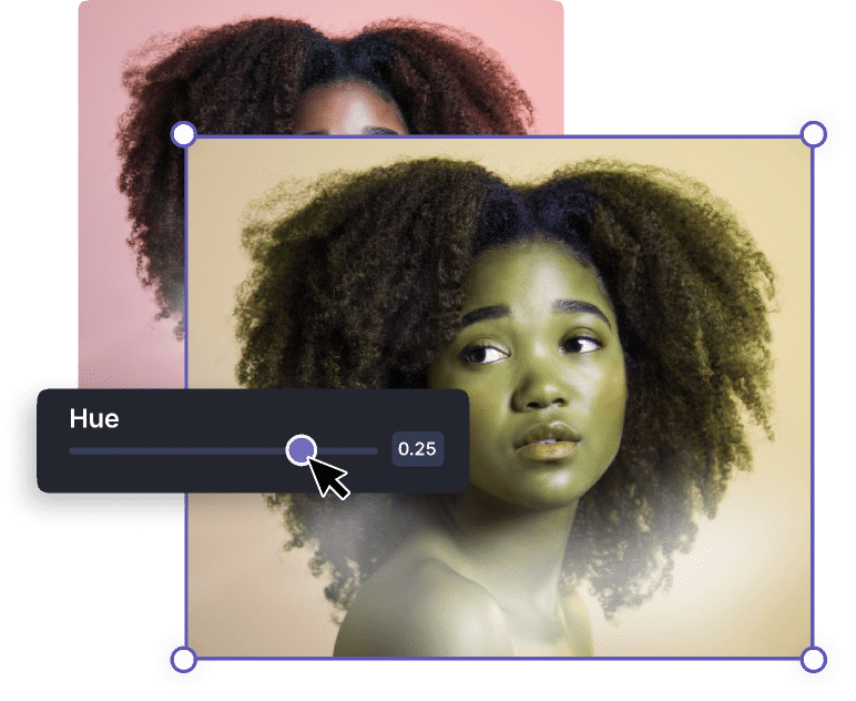 Change Image Colors Using Hue Changer Tool