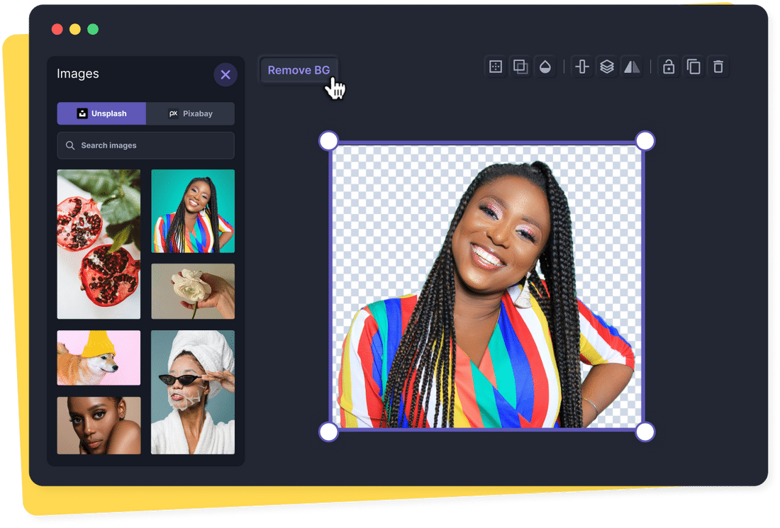 Remove Background From Hair