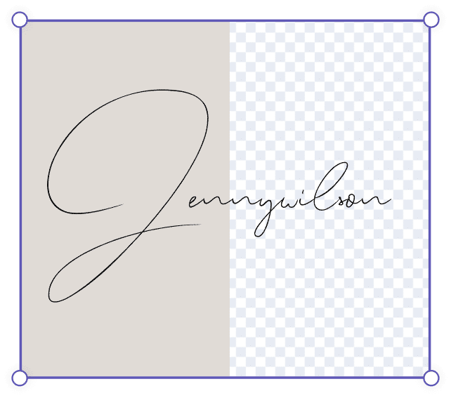 Remove Background from Signature Online