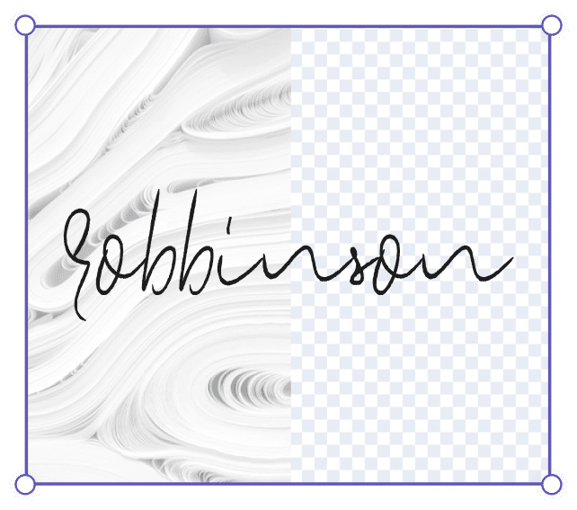 Make Transparent Signature from Picture