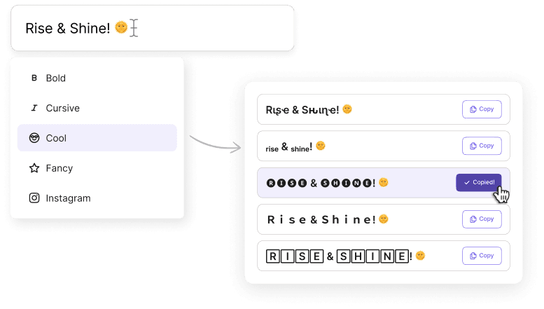 Elevate Plain Text into Cool Fonts Using Our Free Text Generator