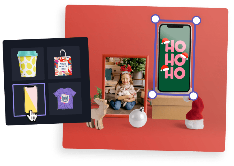 Design your Own Horizontal Frame Mockup Scenes From Scratch