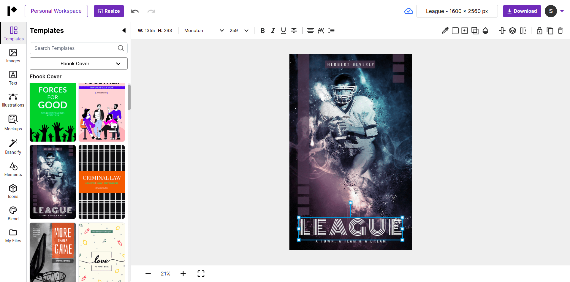 Free Online eBook Cover Maker With Templates
